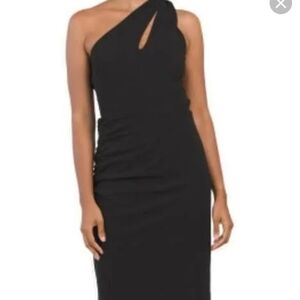 Rachel Roy One Shoulder Cut Out Gown | 